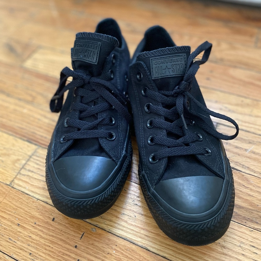 NWOT Converse Chuck Taylor All Star Black Low Tops